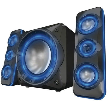 SYLVANIA SHTIB1060-BT Light-Up Bluetooth(R) 2.1 Speaker (The Best 2.1 Speaker System)