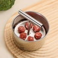 thumbnail image 6 of Stainless Steel Meatball Maker, 6 Balls Manual Push-Press Meat Baller Maker,Portable MeatballMaker Tool,Multifunctional Kitchen Meatball Making Mold,Home Meat Cooking Tools,Kitchen Gadgets, 6 of 9