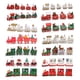 thumbnail image 3 of Ounissouiy Navidad tren de madera granja rústica niños artesanías decorativas hechas a mano Kits de decoración para fiestas tres, 3 of 6