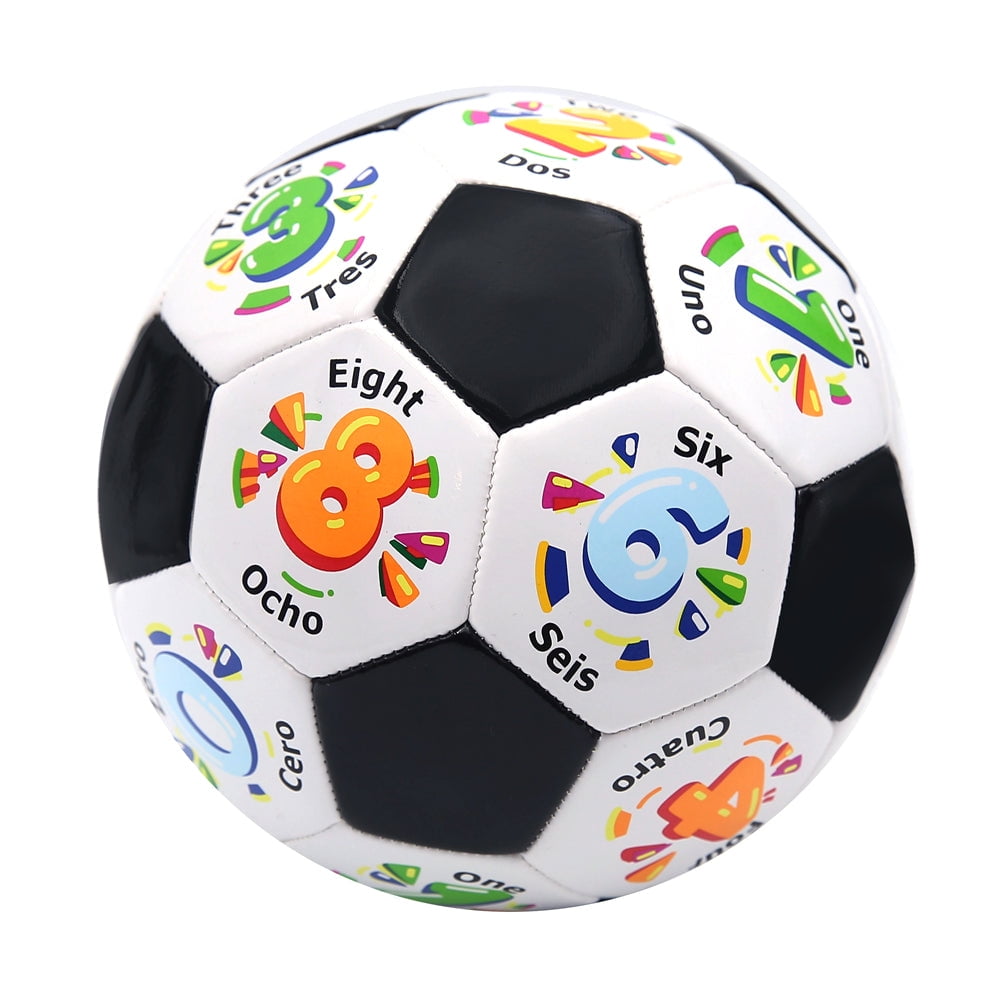 Score N' Explore Children's Youth Learning & Development Soccer Balls Size 3 Educational Toy