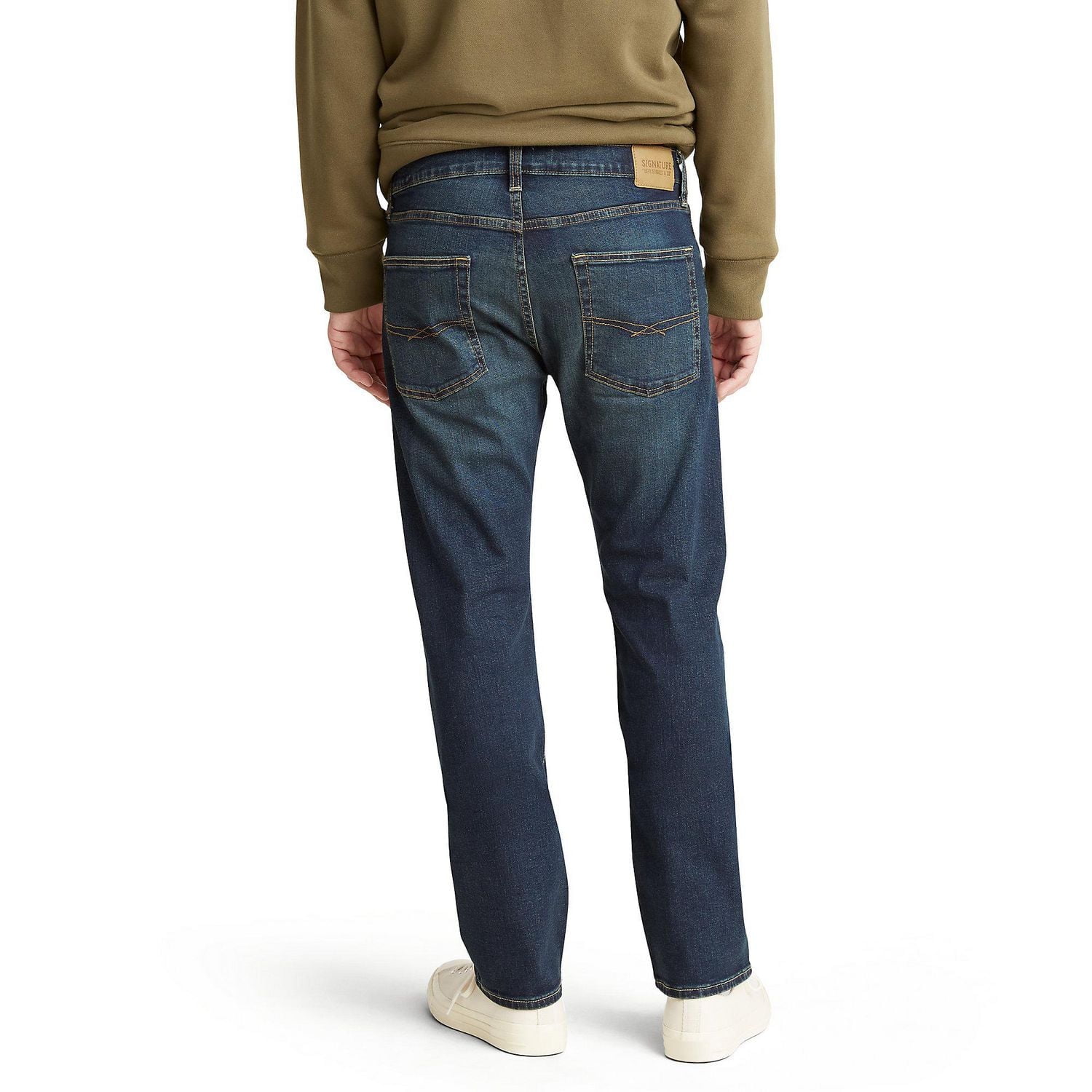 Levi Strauss Signature™ Men's Straight Fit Jeans, Available sizes: 29 – 42