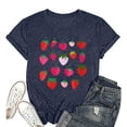 thumbnail image 3 of T-Shirt Col Rond Imprimé Élégant pour Femmes Design Graphique Décontracté pour Usage Quotidien, 3 of 3