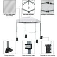 thumbnail image 4 of Renwick 6.6x6.6 Ft Instant Pop Up Canopy with One Push To Lock Setup Mechanism, White, 4 of 12