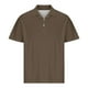 thumbnail image 4 of pstuiky Mangas cortas para hombre, Camiseta informal de manga corta con cuello vuelto y botones para hombre camisetas de hombre xxl, 4 of 6