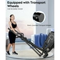 thumbnail image 5 of LNOW Professional Magnetic Elliptical Exercise Machine Elliptical Bike Trainers for Home Use Pulse Rate Grips 250LB, 5 of 8
