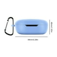 thumbnail image 3 of Funda Silicona Con Mosquetón Ygjytge para Redmi Buds 4 Lite Azul Cielo, 3 of 7