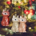 thumbnail image 1 of Christmas Shaped Christmas Tree Decoration Hanging Decoration Window Decoration Arrangement Christmas Decorations Light Decoration Transparent String for Primitive Easter Eggs Lighted Christmas, 1 of 2