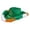 Green, variant on HNMKIU Stylish Irish Feather Western Cowboy Hat for Fashionable Festival and Carnival Party Events Green,One Size