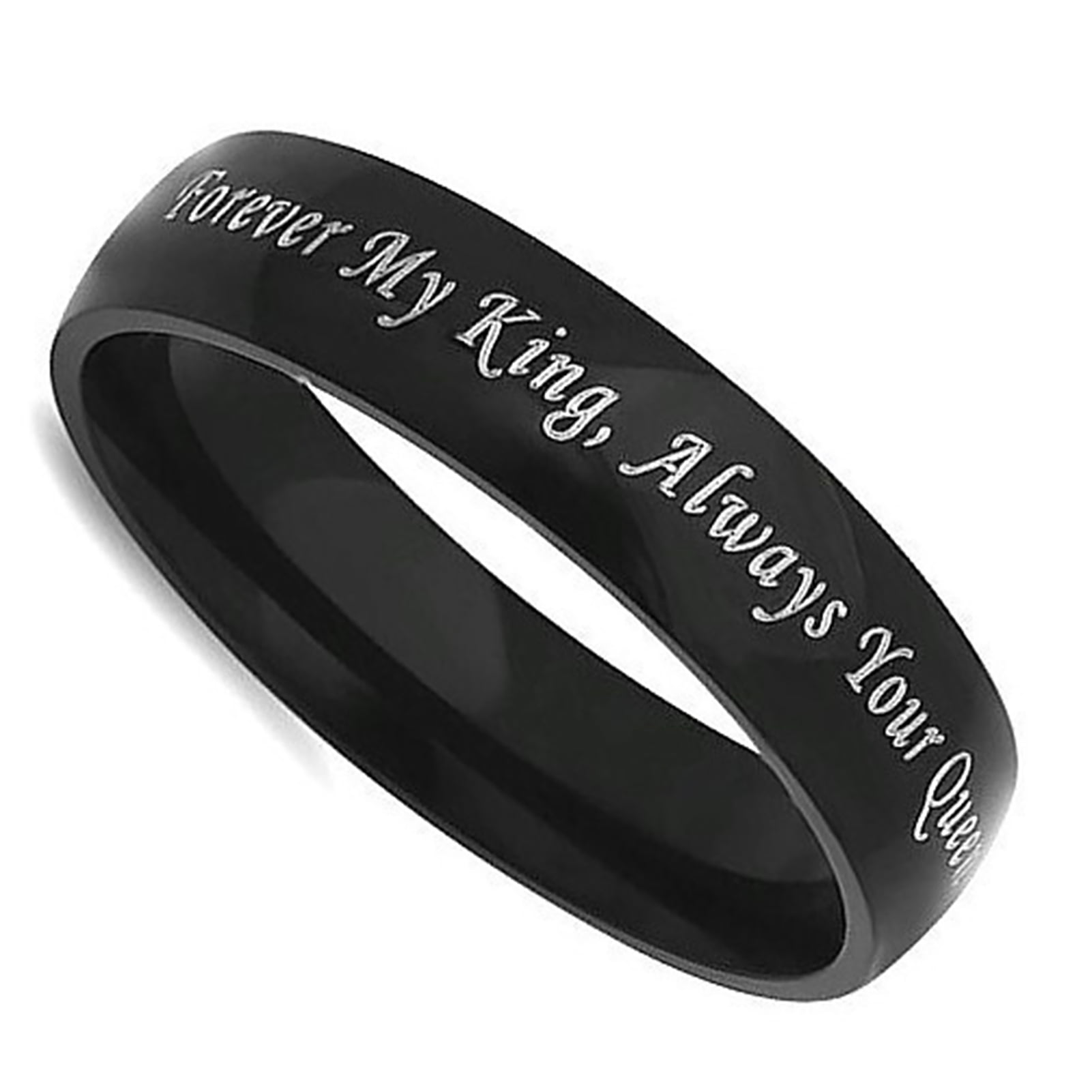 Black promise rings deals