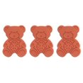 thumbnail image 2 of Brown Sugar Bear Original Ahorro de azúcar moreno y suavizante Terracota Juego de 3, 2 of 2