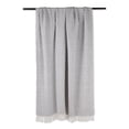 thumbnail image 2 of Gray Double Diamond Cotton Throw 50x60, 2 of 3