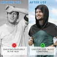 thumbnail image 4 of Cooling Hoodie Towels, Instant Cooling Towels for Neck and Face, UPF 50 Sun Protection, Ice Towel for Hot Weather, Head Towel for Sports, Camping, Cycling & More Activities, 4 of 13