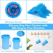 Euqvunn Dog Paw Cleaner Cup, Portable Paw Washer for Dogs and Pets, Meduim &Small Size