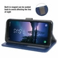 thumbnail image 3 of Mobile Phone Cover for Samsung S8 Active, Cover Premium Pu Leather Tpu Flip Cover Magnetic Closure Card Compartment Stand Function Wallet with Lanyard Protective Cover, 3 of 7
