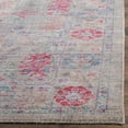 thumbnail image 4 of SAFAVIEH Windsor Marsan Traditional Runner Rug, Ivory/Fuchsia, 3' x 12', 4 of 10