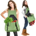 thumbnail image 1 of RV Delantal de Cosecha (Verde), Bolsa de Lona para Recoger Frutas - Delantal de Cosecha Ajustable y de Gran Capacidad con Abertura Inferior y Clips Dobles para Jardineros Rojo Verde, 1 of 5