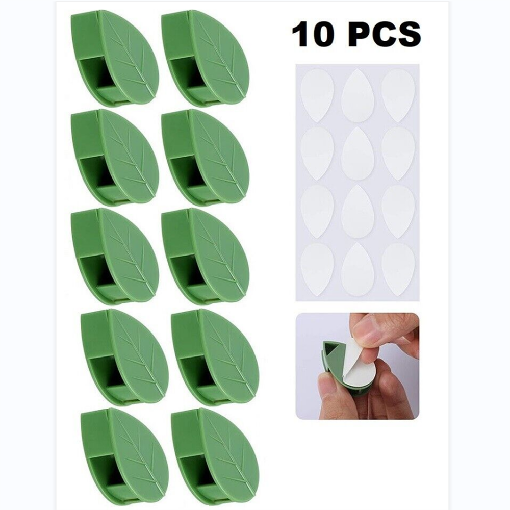 Plant Clips for Climbing Plants,10 pcs SelfAdhesive Plant Climbing
