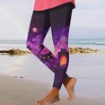 thumbnail image 2 of Atogsazn Women's Halloween Legging Pants Casual Biker Athletic Yoga Elastic Waist Sweatpants Fashion Trousers Multicolor XXL, 2 of 6