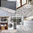 thumbnail image 2 of White Cow Strawberry Heart Pattern Kitchen Rug Mat,Kitchen Runner Rugs Non Skid Washable,Decorative Kitchen Floor Mats for Kitchen,Sink,Laundry,17"X47", 2 of 5