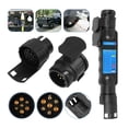 thumbnail image 2 of TAPDRA Heavy Duty Trailer Circuit Tester For 7Pin 13Pin, Black Tester For Trailer Truck Caravan Reverse Brake Light Testing, 2 of 8