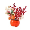 thumbnail image 4 of Decoración del Año Nuevo Lunar Chino, ramo de flores artificiales, bendición de flores falsas Mandarina, 4 of 9