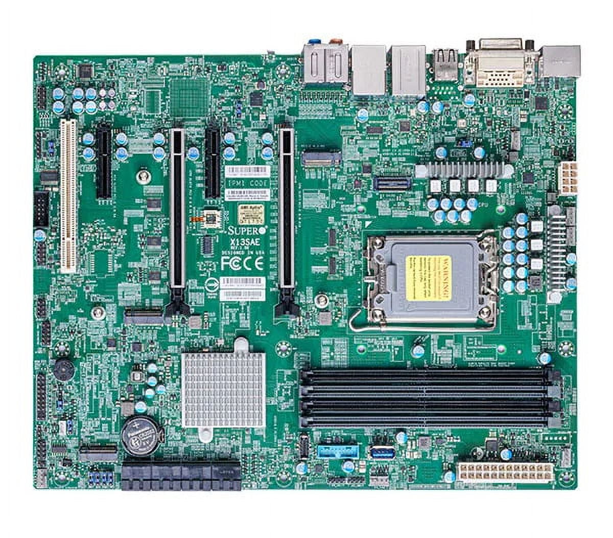 CPU momo SUPERMICRO MBD-X13SAZ-F-O Micro ATX Server Motherboard LGA