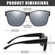 thumbnail image 4 of Gafas de Sol Peekaco Polarizadas UV400 para Usar Sobre Lentes para Hombre y Mujer, 4 of 7