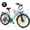 Green, variant on ESKUTE Electric Bike for Adults – 1300W Peak Power Ebike, 28MPH Step-Thru E-Bicycle with 840Wh Removable Battery, Up to 70-Mile Range, 26" Tires, 7-Speed Adjustable Stem, white