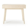 thumbnail image 6 of Camaflexi Solid Pine Wood Mid Century Desk with 1 Drawer, Light Oak Finish, 6 of 7
