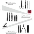 thumbnail image 3 of Pedicure Kit Professional Nail Clipper Stainless Steel Cuticle Cutter, 3 of 5