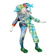 thumbnail image 1 of Muñeca de hecha a mano, modelo de , adornos de Halloween, muñeca antigua de tela, coleccionable, muñeca de arlequín colgante de 15 pulgad Zulema Muñeco Arlequín, 1 of 8