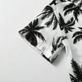 thumbnail image 6 of Odeerbi 6M-13Y Teen Boys Hawaiian Shirt Summer Beach Cotton Shirts Kids Fashion Short Sleeve Blouse Tropical Flower Print Shirt Leisure Tops Teen Boys Clothes, 6 of 9