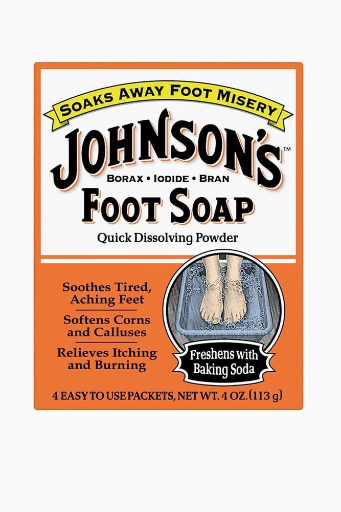 Johnson's Foot Soap Quick Dissolving Powder, 4 Oz.