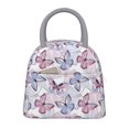 thumbnail image 1 of Disketp Butterflies in Pastel Bolsa Térmica para Almuerzo, Lonchera con Abertura Amplia y Gran Capacidad, Organizador Reutilizable para Mujeres, Hombres y Adultos, 1 of 6
