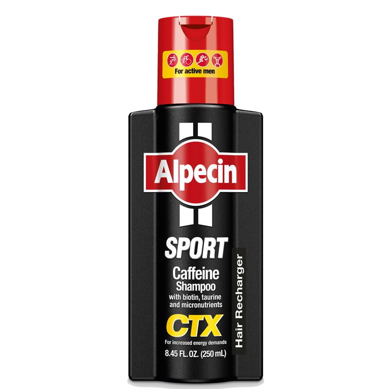 Alpecin Caffeine Biotin Shampoo CTX Sport - Cleanses the Promote Natural Hair Growth for Athletes Walmart.com