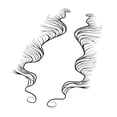 thumbnail image 1 of Pegatinas de tatuaje para el borde del cabello de bebé, resistentes al agua, para dar forma a la línea del cabello para mujeres B, 1 of 6