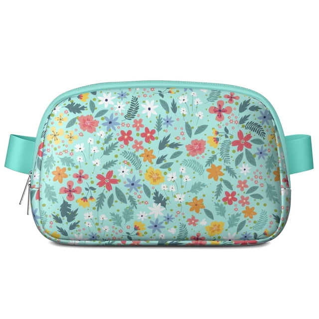 Sac Bandoulière Réglable avec Motif Floral et Design multi-Occasions pour Unisexe