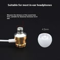 thumbnail image 5 of 6/4/2/1pcs Silicone Replacement Ear Plugs Soft Silicone Ear Buds Replacement In Size S/M/L Headphone Cover Compatible With Most In-Ear Headphones, 5 of 10