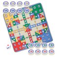 thumbnail image 1 of WHAMVOX Flying Chess Game 35.37x35.37in EVA Gaming Mat for and Travel Use, 1 of 5