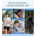thumbnail image 7 of 3 Pieces Cotton Skull Caps for Men Women Chemo Headwear Lightweight Beanie Sleeping Cap Helmet Liner, 7 of 7