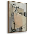 thumbnail image 3 of Sandstone Framed Premium Gallery Wrapped Canvas - Ready to Hang - 27 x 41 - Walnut Floating Frame, 3 of 9