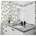 thumbnail image 4 of Stacy Garcia Home Charcoal & Sandstone Jaclyn Peel and Stick Wallpaper, 4 of 8