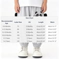 thumbnail image 4 of SROBPTY Toddler Boys Pants Print Straight Leg Soft Elastic Waist Breathable Trousers for 1-3Y, 4 of 5