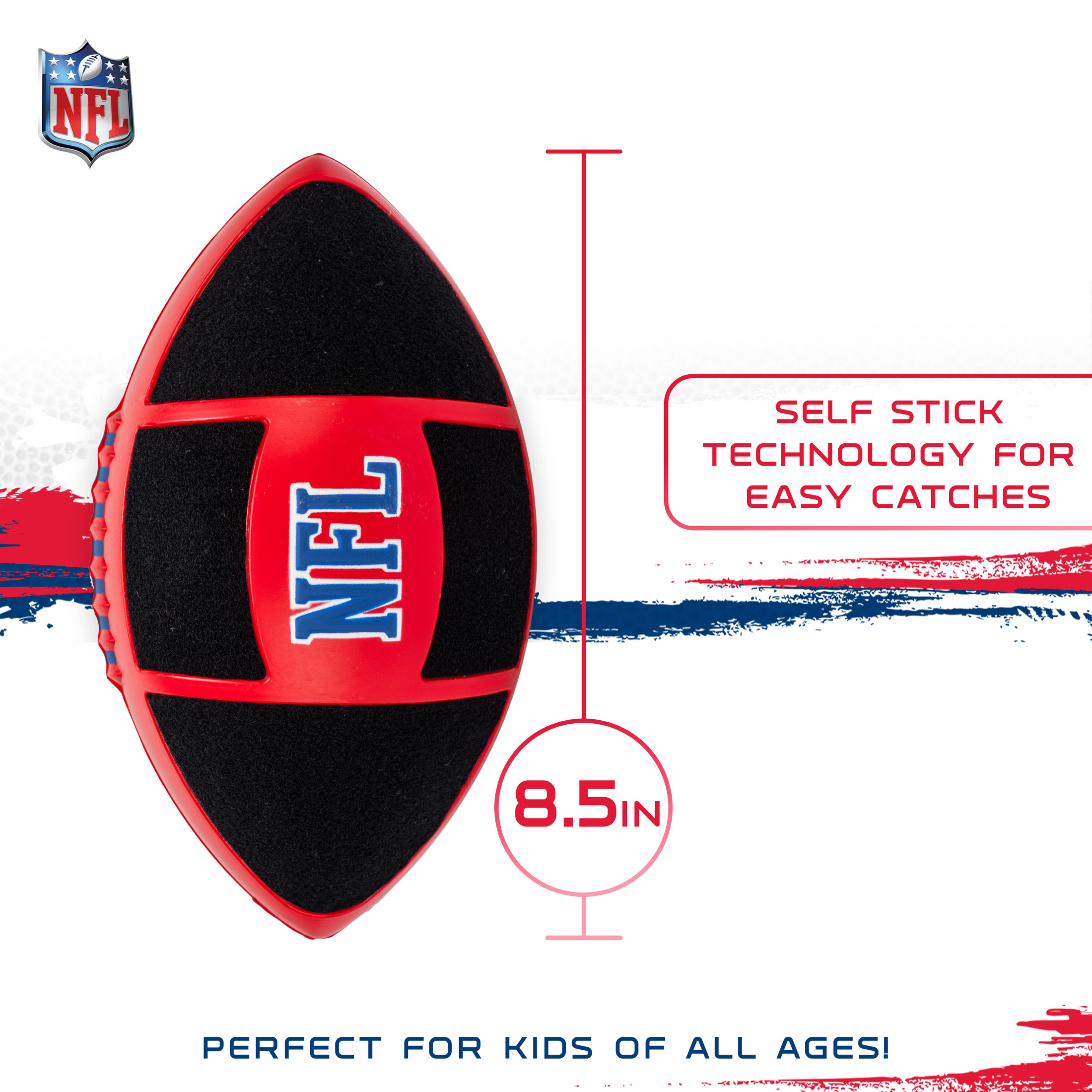 Franklin Sports NFL Sticky Fingers Junior Football Set photo 3