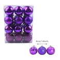 RKSTN 24Pcs Christmas Tree Balls Ornaments for Xmas Christmas Tree 1.57