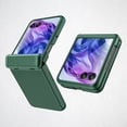 thumbnail image 1 of Ultra-Slim Case for Motorola Razr 60/Razr 2025 Case with Hinge Protection&Screen Protector, [Wireless Charging] Shockproof Matte Finish Hard Phone Case Full Cover for Motorola Razr 60/Razr 2025,Green, 1 of 12