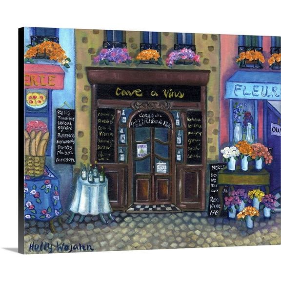Great BIG Canvas | "Wine Cave" Canvas Wall Art - 30x24