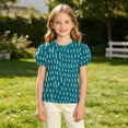 thumbnail image 4 of Babcutegg Independence Day Patriotic Graphic Short Sleeve Round Neck Cotton T-Shirt For Kids Multicolor Size 10, 4 of 8