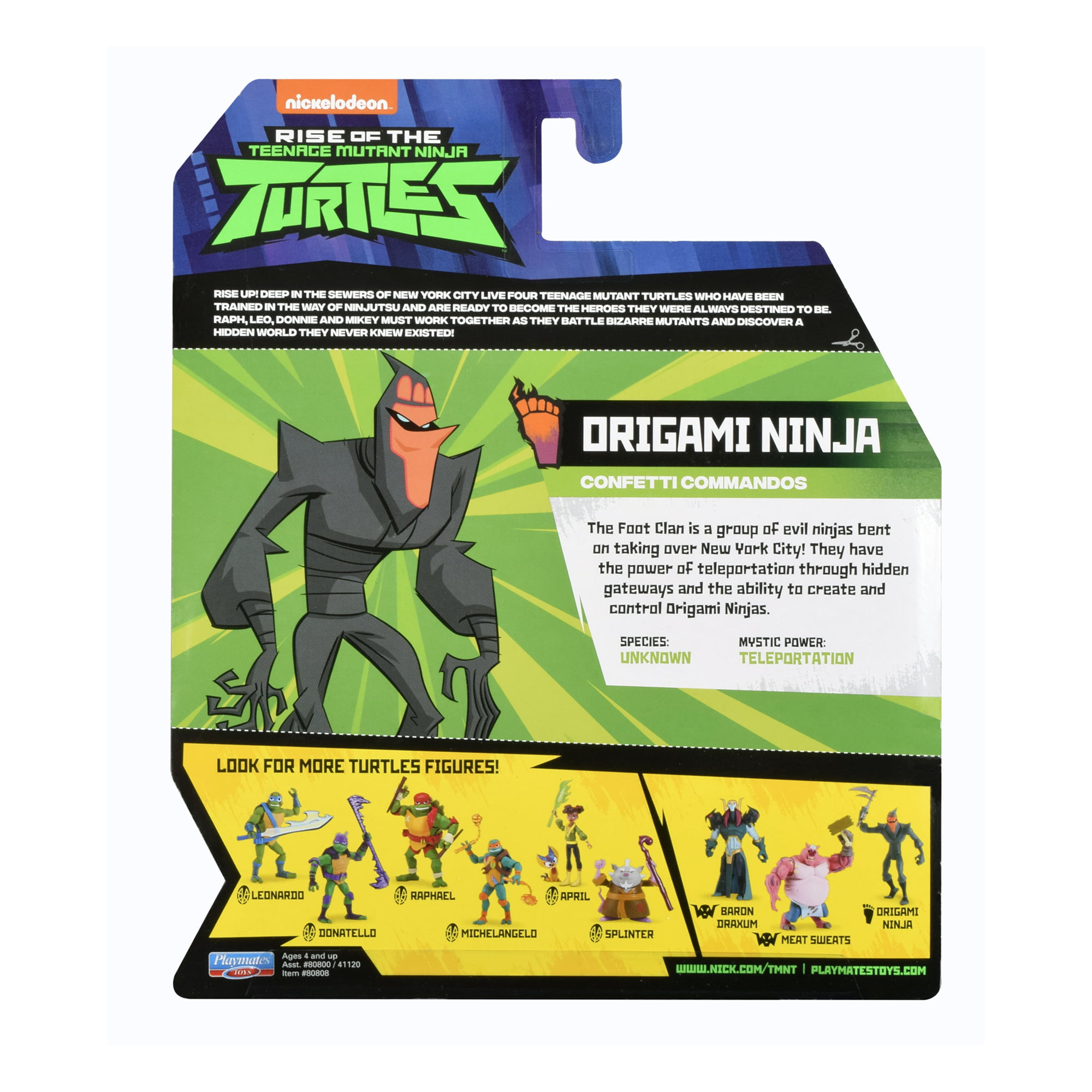 Origami Ninja Rise Of The Teenage Mutant Ninja Turtles 