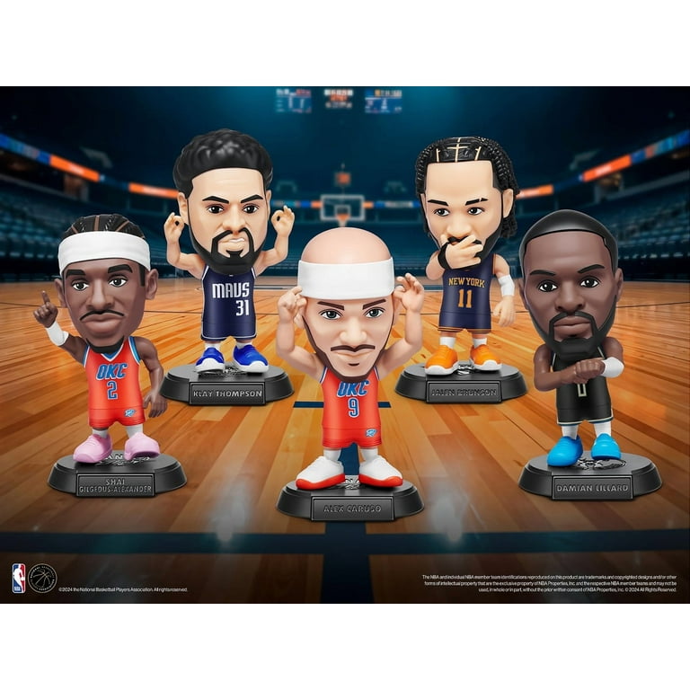 4-pc ZURU 5 Surprise NBA Ballers Series 2 Collectible Figures